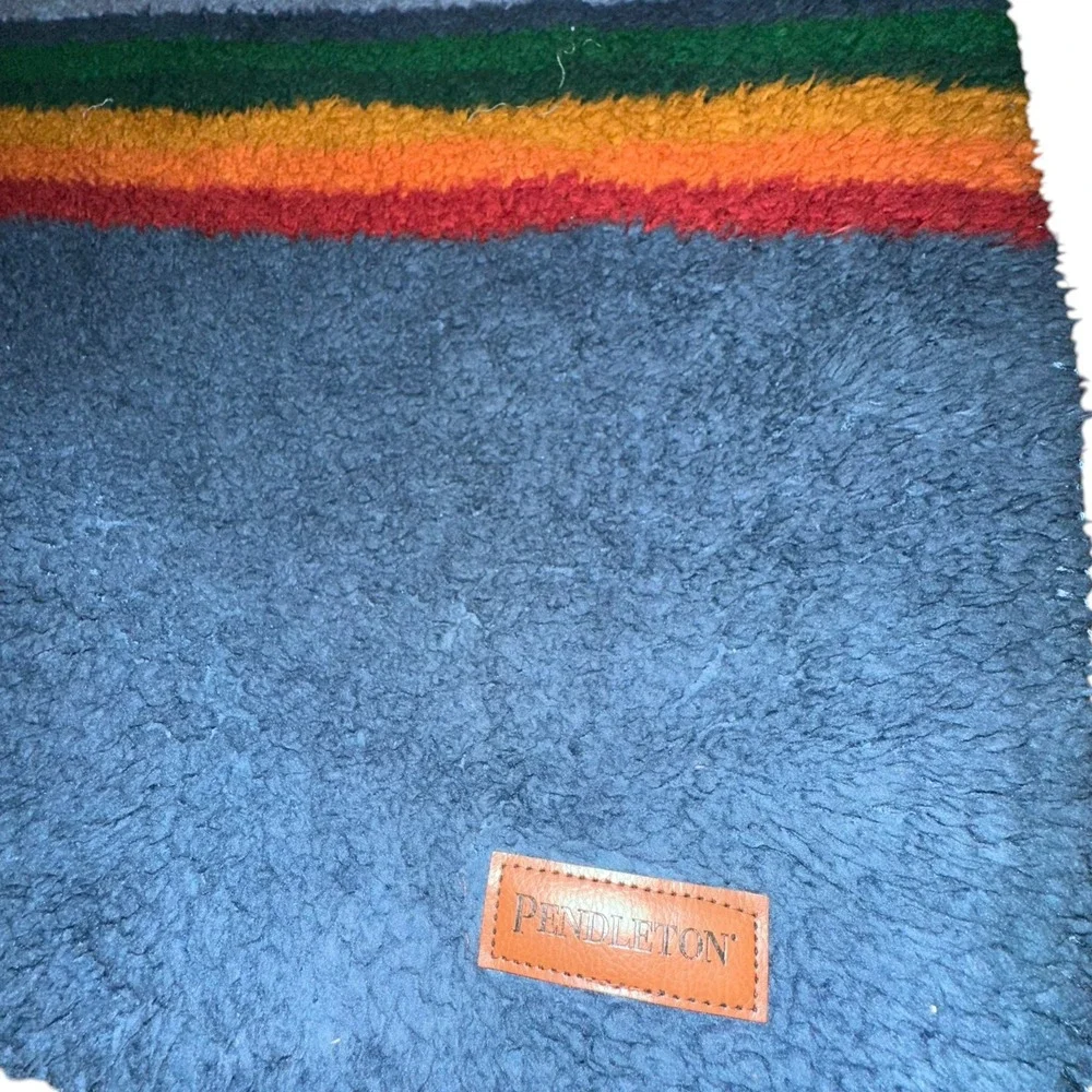 Pendleton Sherpa Fleece‎ Blanket Huge 114